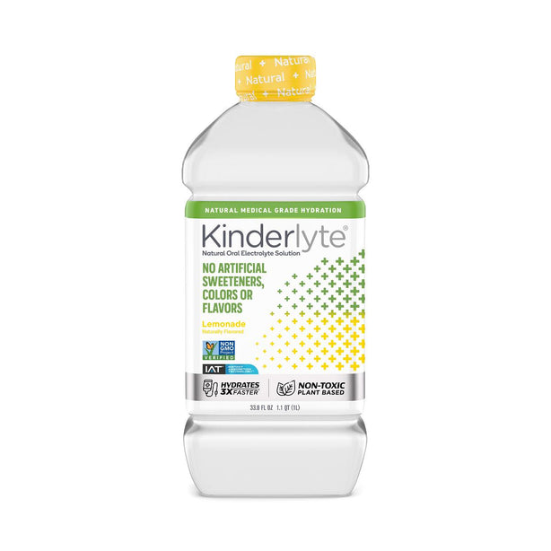Kinderfarms LLC Kinderlyte Plus Natural Oral Electrolyte Drinks 10330617 - 6.0 Each