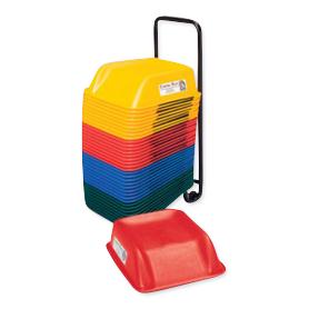 BOBRICK Cinema Seats with Rolling Cart KB424-19 1 Set - MDL-KLAKB42419