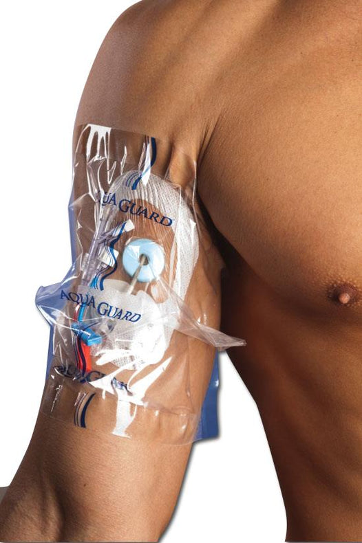 TIDI AquaGuard Moisture Barrier Wound Dressing Cover, 7" x 7" - 50010-00 - 1 Each