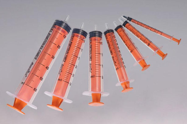 Kentec Medical Anti-IV Enteral Enteral/Oral Syringe, 20 mL - AEG20-KMS - 100 Each