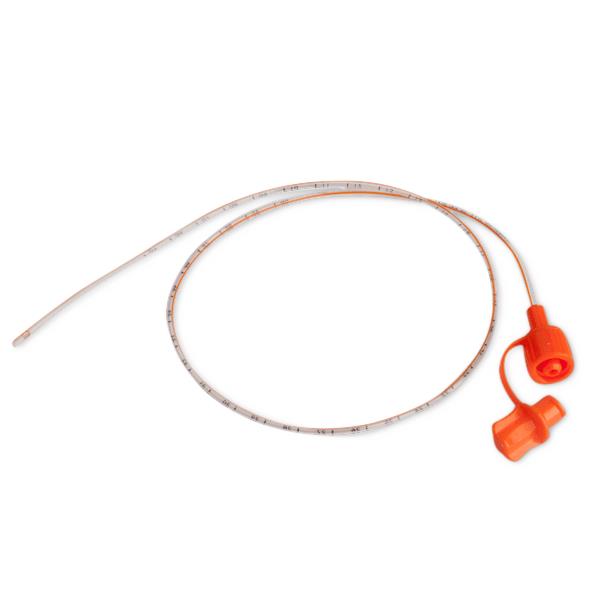 Kentec Medical Ameritus ENFit Nasogastric Feeding Tube, Orange, 8 Fr, 80 cm - ENF-80P-80 - 10 Each