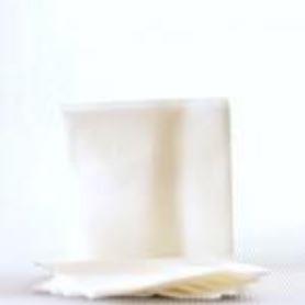 Kerma Medical 00713 Dry Disposable Washcloths, 12" x 13" White Premium Spunlace - MDL-KMP00713Z - 50 Each