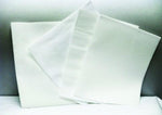 Kerma Medical 00727 Dry Disposable Washcloths, 12" x 13" White Airlaid - MDL-KMP00727Z - 50 Each