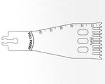 Brasseler Usa Medical Brassler Large Bone Sagittal Saw Blade, 60 x 35 mm, 1.35 mm Thick - KOM21081074S1
