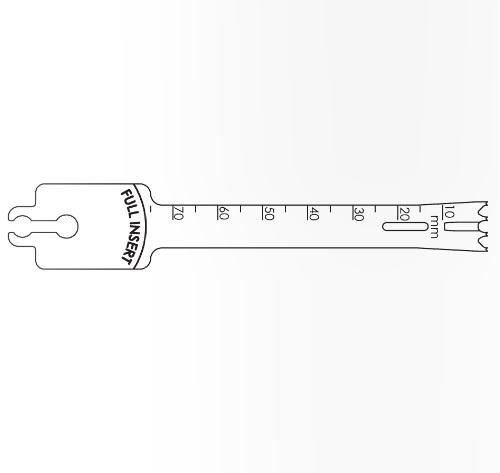 BRASSELER USA MEDICAL LLC Brassler Small Bone Saw Blades and Rasps BR4111-147-075 1 Each-MDL-KOM4111147075