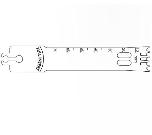 BRASSELER USA MEDICAL LLC Brassler Small Bone Saw Blades and Rasps BR4118-089-075 1 Each-MDL-KOM4118089075