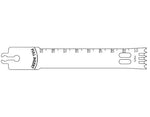 BRASSELER USA MEDICAL LLC Brassler Small Bone Saw Blades and Rasps BR4118-089-090 1 Each-MDL-KOM4118089090