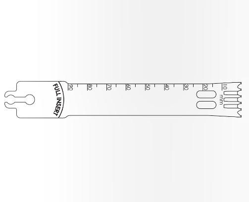 BRASSELER USA MEDICAL LLC Brassler Small Bone Saw Blades and Rasps BR4118-137-090 1 Each-MDL-KOM4118137090