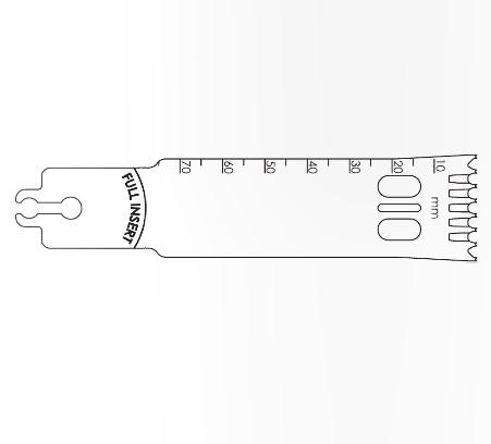 BRASSELER USA MEDICAL LLC Brassler Small Bone Saw Blades and Rasps BR4125-089-075 1 Each-MDL-KOM4125089075