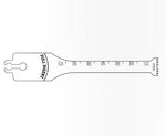 Brasseler Usa Medical Brassler Large Bone Sagittal Saw Blade, 70 x 13 mm, 1.27 mm Thick - KOMBR112608