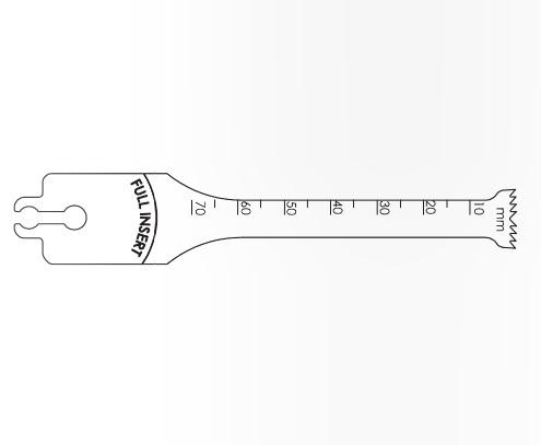 Brasseler Usa Medical Brassler Large Bone Sagittal Saw Blade, 70 x 13 mm, 1.27 mm Thick - KOMBR112608
