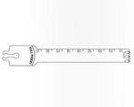 Brasseler Usa Medical Brassler Large Bone Sagittal Saw Blade, 90 x 12.5 mm, 0.99 Thick - KOMBR1129039