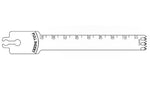 Brasseler Usa Medical Brassler Large Bone Oscillating Saw Blade, Surgical, 90 x 12.5 mm - KOMBR1129047