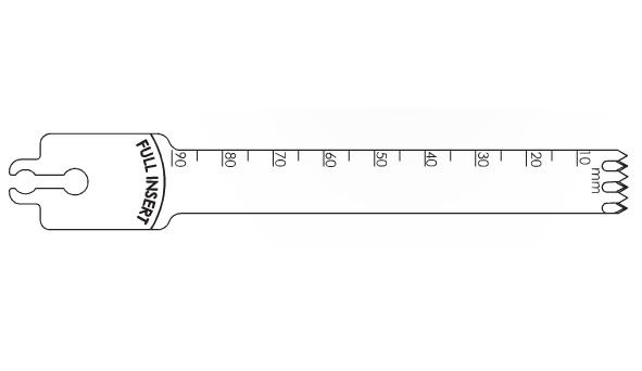 Brasseler Usa Medical Brassler Large Bone Oscillating Saw Blade, Surgical, 90 x 12.5 mm - KOMBR1129047