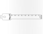 Brasseler Usa Medical Brassler Large Bone Sagittal Saw Blade, 90 x 12.5 mm, 1.37 mm Thick - KOMBR1129054