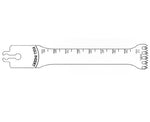 Brasseler Usa Medical Brassler Large Bone Sagittal Saw Blade, 90 x 21 mm, 0.99 mm Thick - KOMBR1219039F