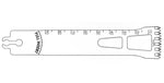 Brasseler Usa Medical Brassler Large Bone Sagittal Saw Blade, Stryker, 2, 90 x 25.4 mm - KOMBR1259047F