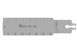 BRASSELER USA MEDICAL LLC Brassler Small Bone Saw Blades and Rasps BR2108-100N 1 Each-MDL-KOMBR2108100N