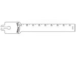 Brasseler Usa Medical Brassler Large Bone Sagittal Saw Blade, 90 x 12.5 mm, 0.99 mm Thick - KOMBR2108103