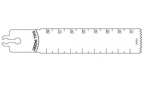 Brasseler Usa Medical Brassler Large Bone Sagittal Saw Blade, Surgical, 80 x 21 mm - KOMBR2108109