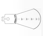 Brasseler Usa Medical Brassler Large Bone Sagittal Saw Blade, 45 x 42 mm, 1.02 mm Thick - KOMBR2108125