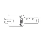 Brasseler Usa Medical Brassler Large Bone Sagittal Saw Blade, 20 x 9 mm, 0.79 mm Thick - KOMBR2108145