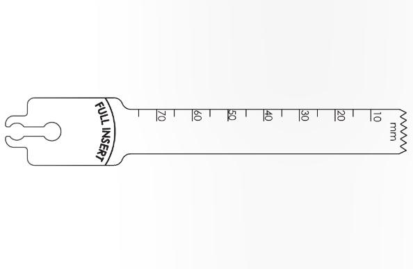 Brasseler Usa Medical Brassler Large Bone Sagittal Saw Blade, 75 x 12.5 mm, 1.45 mm Thick - KOMBR2108156
