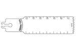 Brasseler Usa Medical Brassler Large Bone Sagittal Saw Blade, 70 x 25 mm, 1.27 mm Thick - KOMBR2108160