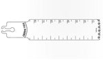 Brasseler Usa Medical Brassler Large Bone Sagittal Saw Blade, 85 x 25 mm, 1.32 mm Thick - KOMBR2108177