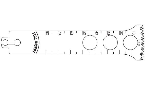 Brasseler Usa Medical Brassler Large Bone Sagittal Saw Blade, Surgical, 80 x 29 mm - KOMBR2108183