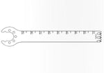 Brasseler Usa Medical Brassler Large Bone Oscillating Saw Blade, 90 x 12.5 mm, 1.19 mm Thick - KOMK5129047