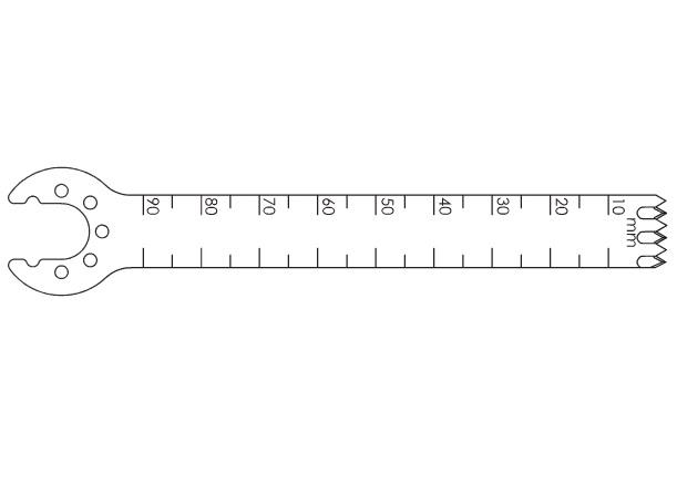 Brasseler Usa Medical Brassler Large Bone Oscillating Saw Blade, 90 x 12.5 mm, 1.37 mm Thick - KOMK5129054