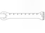 Brasseler Usa Medical Brassler Large Bone Oscillating Saw Blade, 90 x 21 mm, 1.27 mm Thick - KOMK5219050F