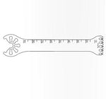 Brasseler Usa Medical Brassler Large Bone Oscillating Saw Blade, 90 x 21 mm, 1.19 mm Thick - KOMK7219047F