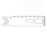 Brasseler Usa Medical Brassler Large Bone Oscillating Saw Blade, 90 x 25 mm, 1.19 mm Thick - KOMK7259047