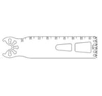 Brasseler Usa Medical Brassler Large Bone Oscillating Saw Blade, 90 x 25 mm, 1.27 mm Thick - KOMK7259050