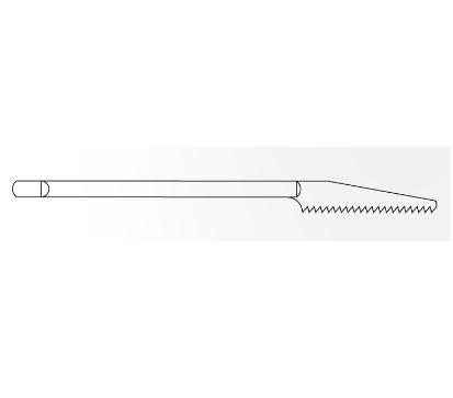 BRASSELER USA MEDICAL LLC Brassler Small Bone Saw Blades and Rasps KM-062 1 Each-MDL-KOMKM062