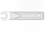 BRASSELER USA MEDICAL LLC Brassler Small Bone Saw Blades and Rasps KM-1201-84 1 Each-MDL-KOMKM120184