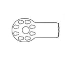 Brasseler Usa Medical LLC Brassler Small Bone Sagittal Saw Blades KM-23K - 1.0 Each