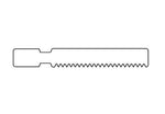 BRASSELER USA MEDICAL LLC Brassler Large Bone Reciprocating Saw Blades KM-278N 1 Each-MDL-KOMKM278N