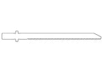 BRASSELER USA MEDICAL LLC Brassler Small Bone Saw Blades and Rasps KM-300R 1 Each-MDL-KOMKM300R