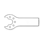 BRASSELER USA MEDICAL LLC Brassler Sternum Saw Blades KM-3101C 1 Each - MDL-KOMKM3101C