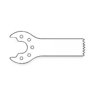 BRASSELER USA MEDICAL LLC Brassler Sternum Saw Blades KM-3101C 1 Each - MDL-KOMKM3101C