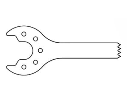 BRASSELER USA MEDICAL LLC Brassler Sternum Saw Blades KM-3106 1 Each - MDL-KOMKM3106