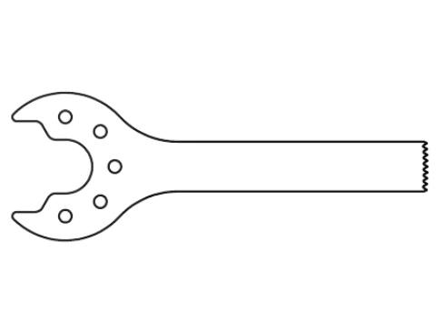 BRASSELER USA MEDICAL LLC Brassler Sternum Saw Blades KM-3107 1 Each - MDL-KOMKM3107