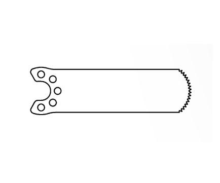 Brasseler Usa Medical LLC Brasseler Small Bone Oscillating Saw Blades - KOMKM3265