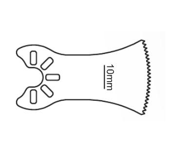 BRASSELER USA MEDICAL LLC Brassler Small Bone Saw Blades and Rasps KM33-102 1 Each-MDL-KOMKM33102