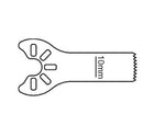 BRASSELER USA MEDICAL LLC Brassler Sternum Saw Blades KM33-114 1 Each - MDL-KOMKM33114