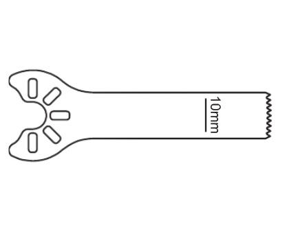 BRASSELER USA MEDICAL LLC Brassler Small Bone Saw Blades and Rasps KM33-115 1 Each-MDL-KOMKM33115