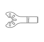 BRASSELER USA MEDICAL LLC Brassler Small Bone Saw Blades and Rasps KM33-212 1 Each-MDL-KOMKM33212